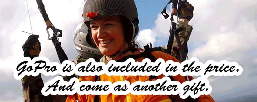 Sve nase tandem letove prati i GoPro vide snimak